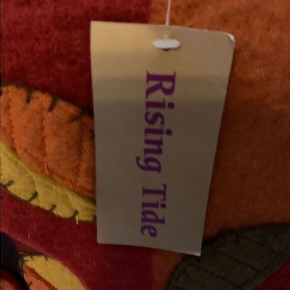 Rising Tide Boho Handmade Alpaca Wool Multi Color Purse - Picture 5 of 9